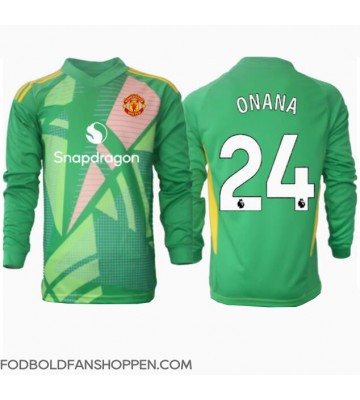 Manchester United Andre Onana #24 Målmand Tredjetrøje 2024-25 Langærmet